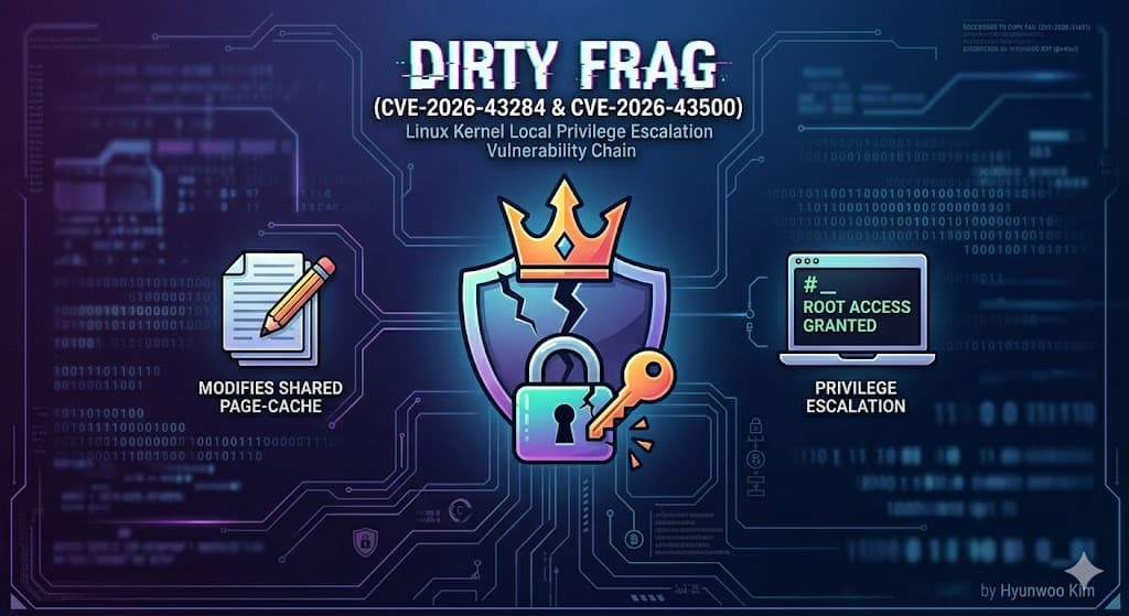Dirty Frag: el sucesor de Copy Fail que llegó sin parches listos